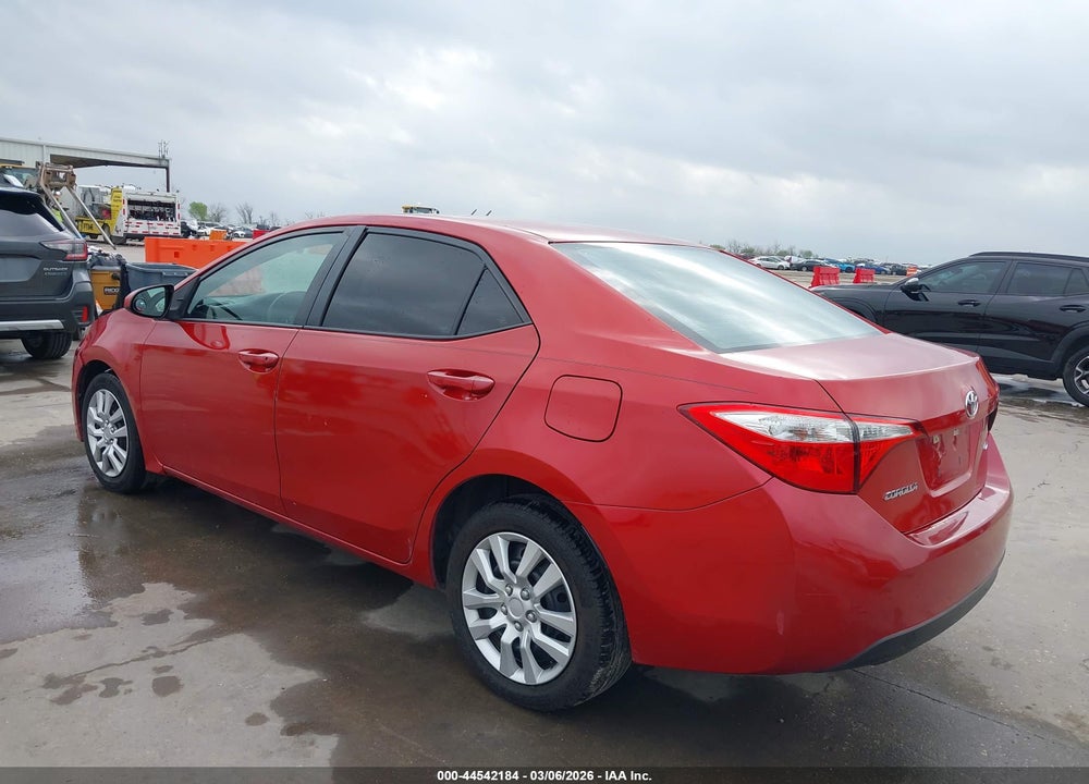 2016 TOYOTA COROLLA LE VIN: 5YFBURHE9GP434659