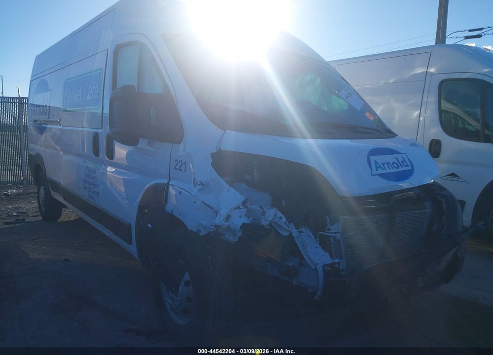 2023 RAM PROMASTER 2500 HIGH ROOF 159 WB VIN: 3C6LRVDGXPE547793