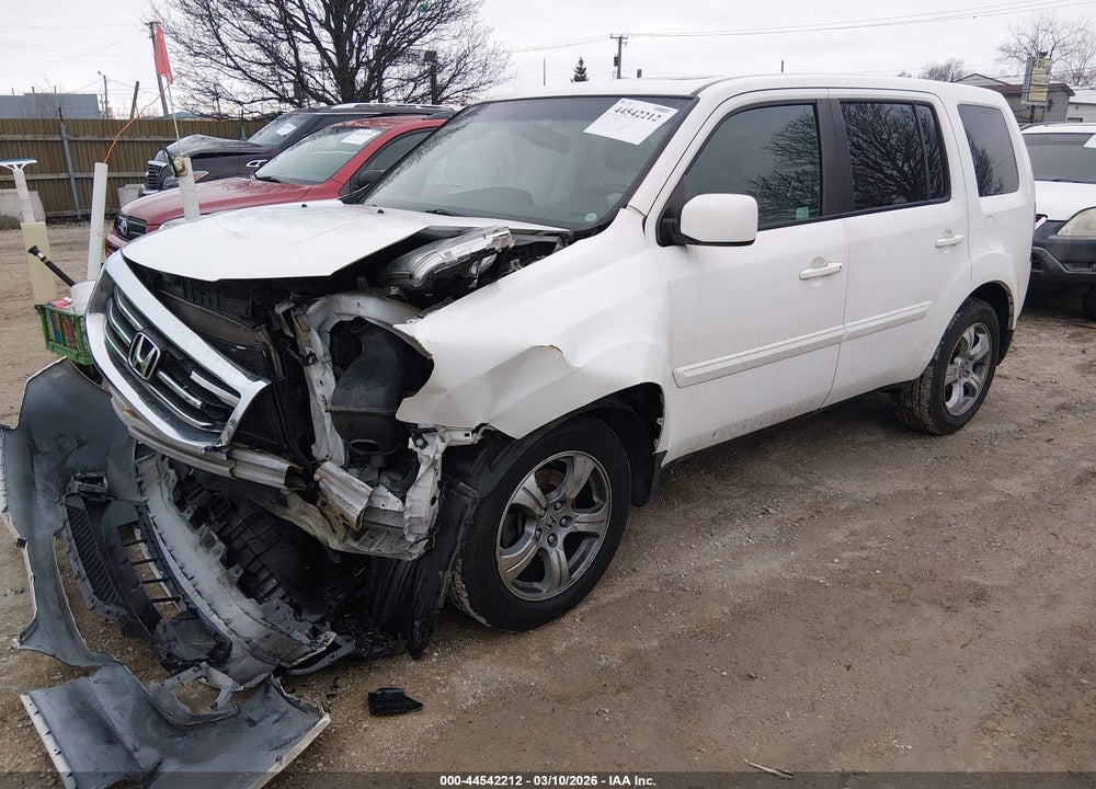 2015 HONDA PILOT EX-L VIN: 5FNYF4H72FB039791