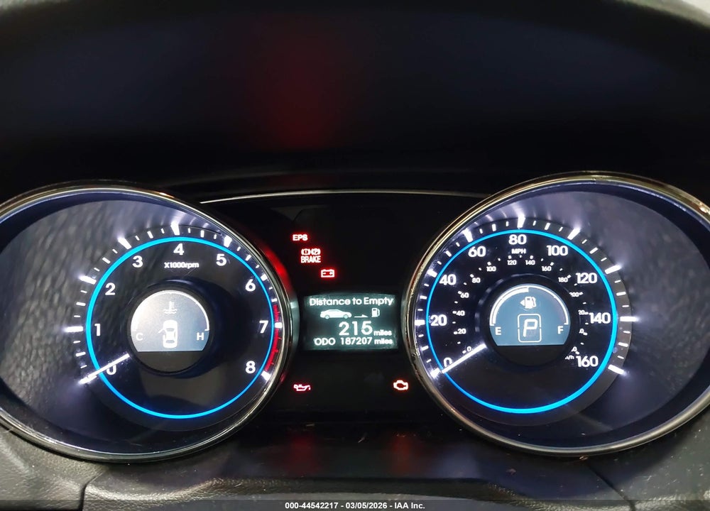 2011 HYUNDAI SONATA GLS VIN: 5NPEB4ACXBH101116