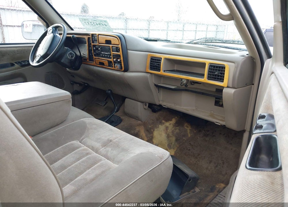 1996 DODGE RAM 1500 VIN: 1B7HF16ZXTS540235