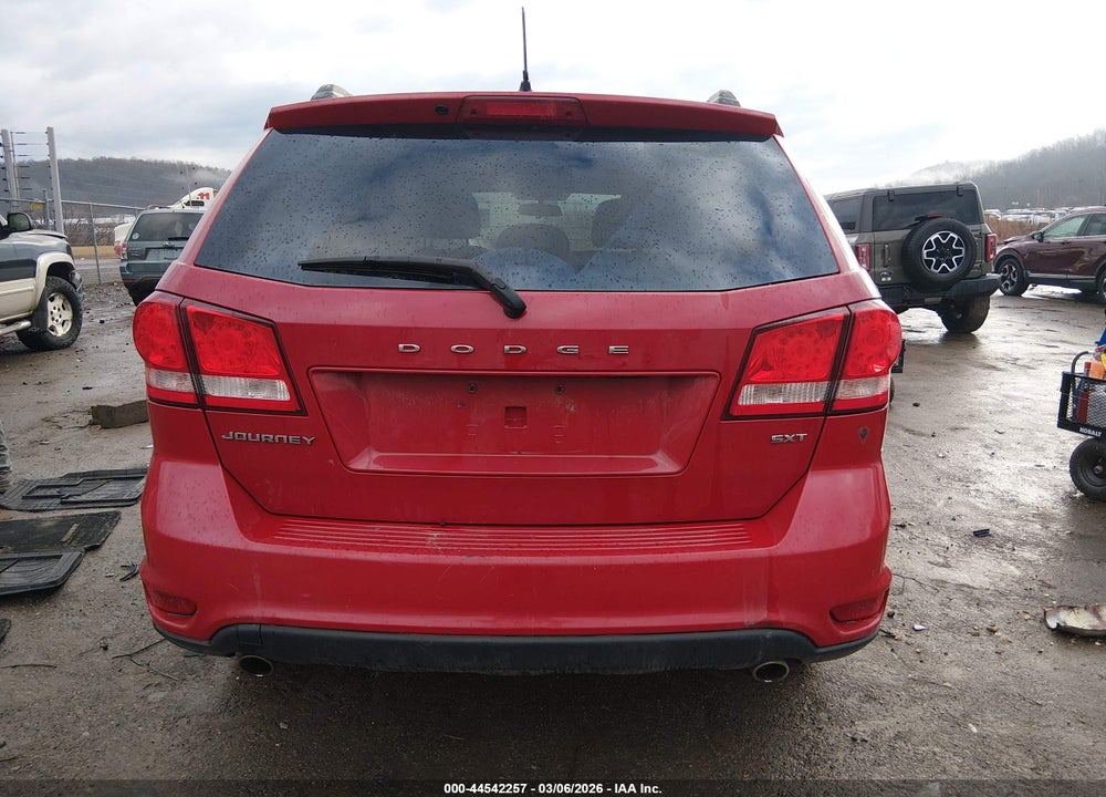 2012 DODGE JOURNEY SXT VIN: 3C4PDCBG1CT373117