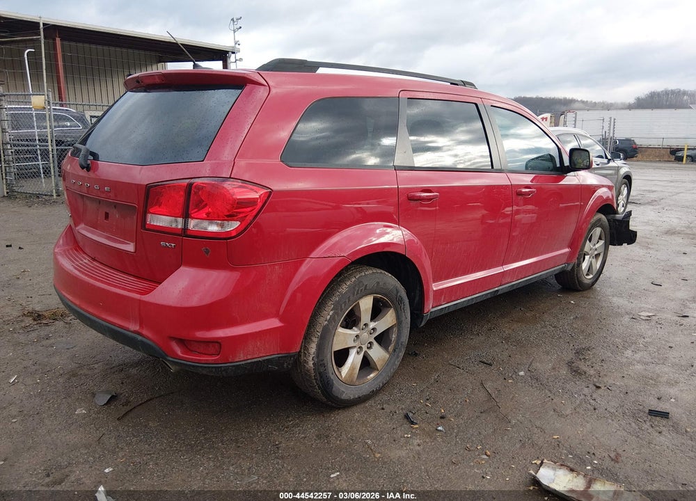 2012 DODGE JOURNEY SXT VIN: 3C4PDCBG1CT373117