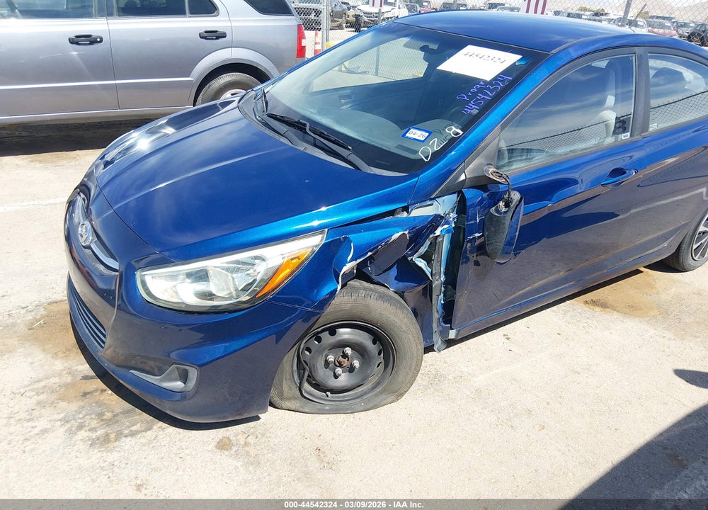 2015 HYUNDAI ACCENT GLS VIN: KMHCT4AE8FU908649