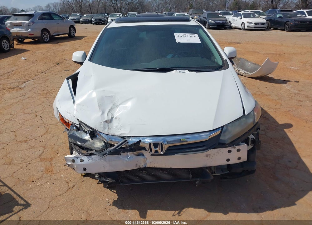 2012 HONDA CIVIC EX-L VIN: 2HGFB2F92CH548590