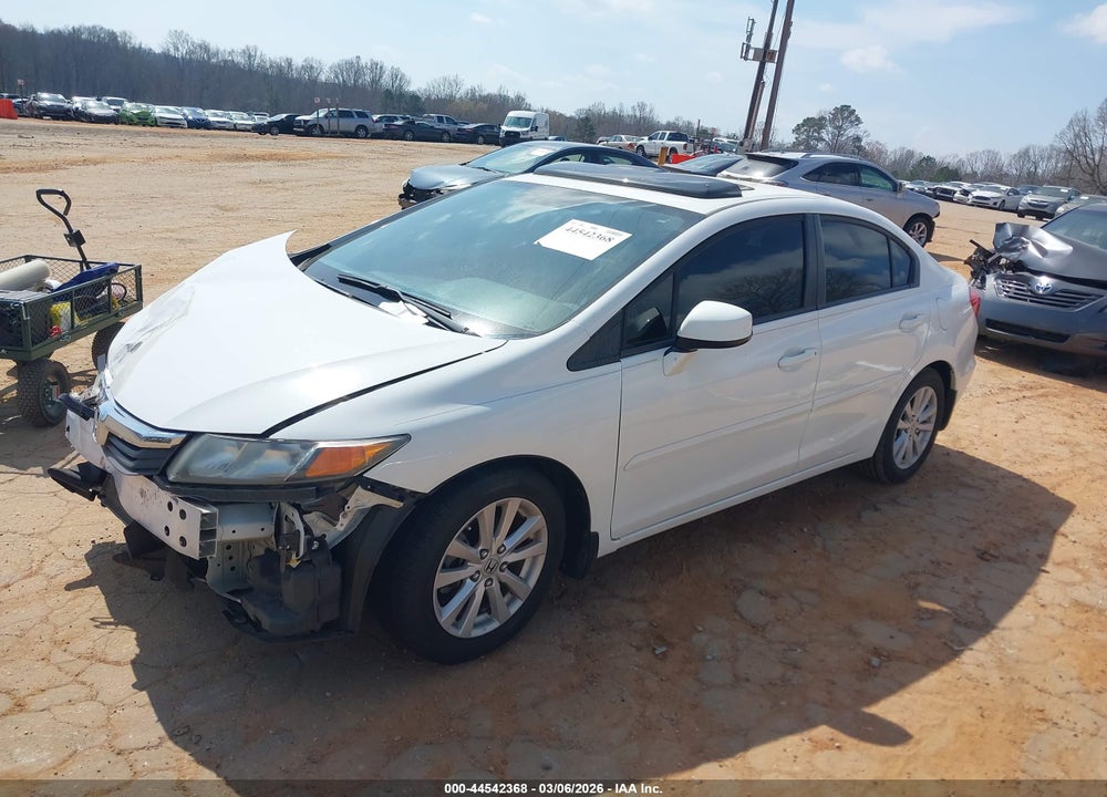 2012 HONDA CIVIC EX-L VIN: 2HGFB2F92CH548590