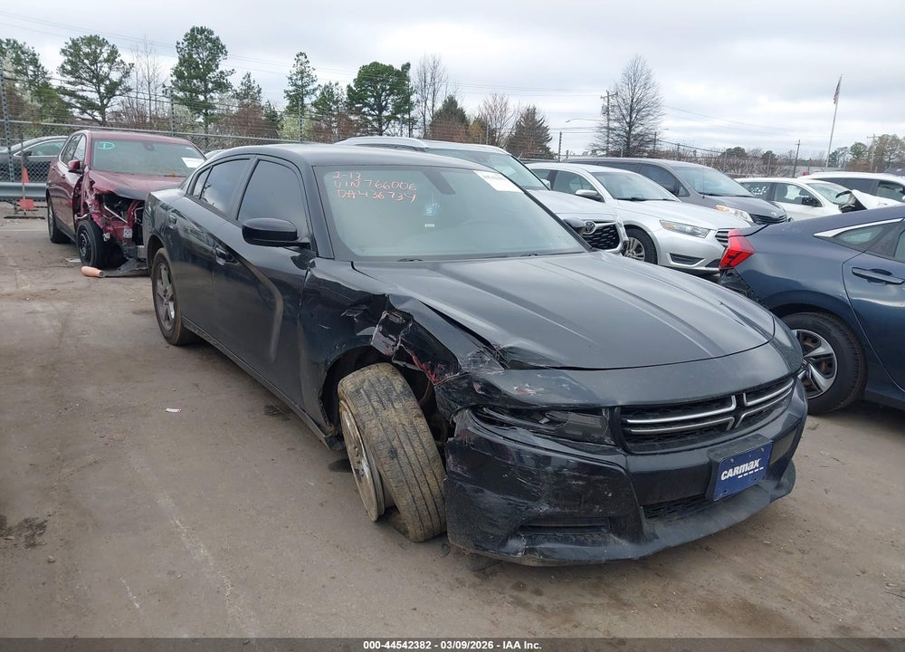 2015 DODGE CHARGER SE VIN: 2C3CDXFG5FH766006