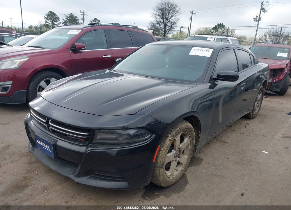 2015 DODGE CHARGER SE VIN: 2C3CDXFG5FH766006