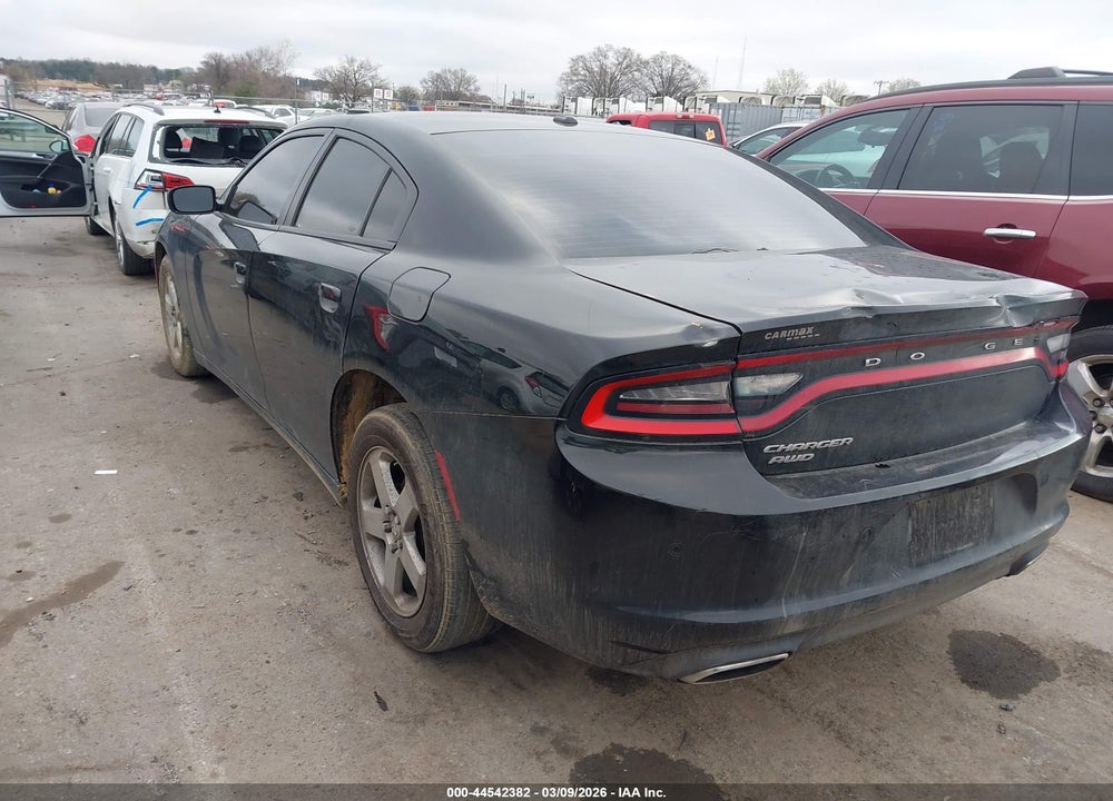 2015 DODGE CHARGER SE VIN: 2C3CDXFG5FH766006