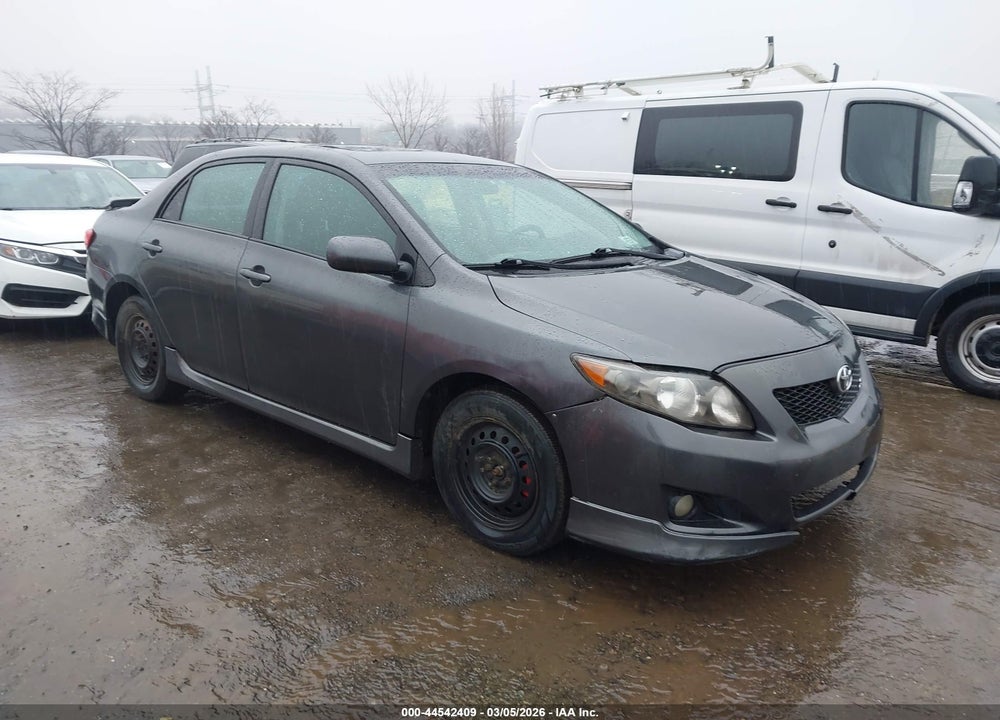 2010 TOYOTA COROLLA S VIN: 2T1BU4EE5AC500896