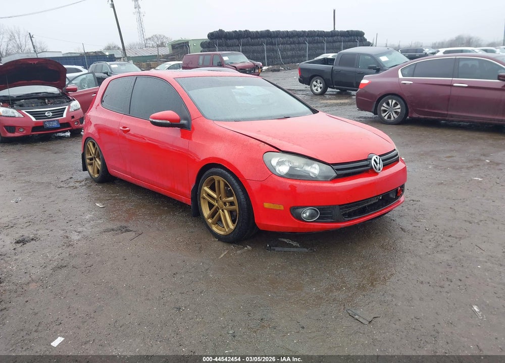 2011 VOLKSWAGEN GOLF TDI 2-DOOR VIN: WVWBM7AJ8BW158096