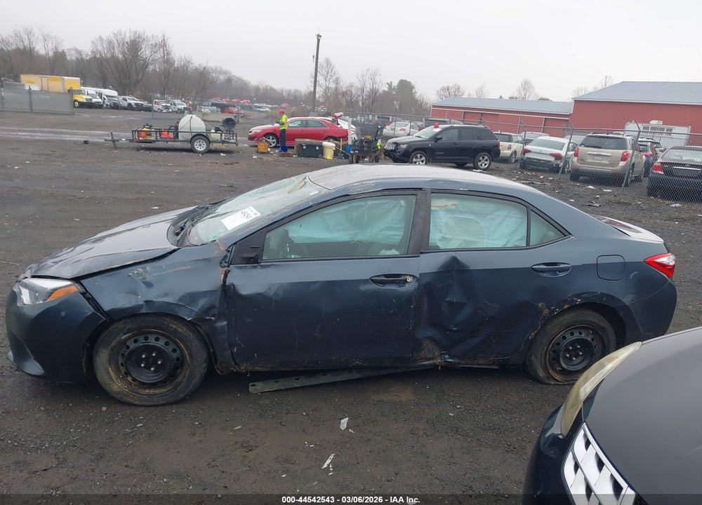 2016 TOYOTA COROLLA LE VIN: 2T1BURHE3GC705439