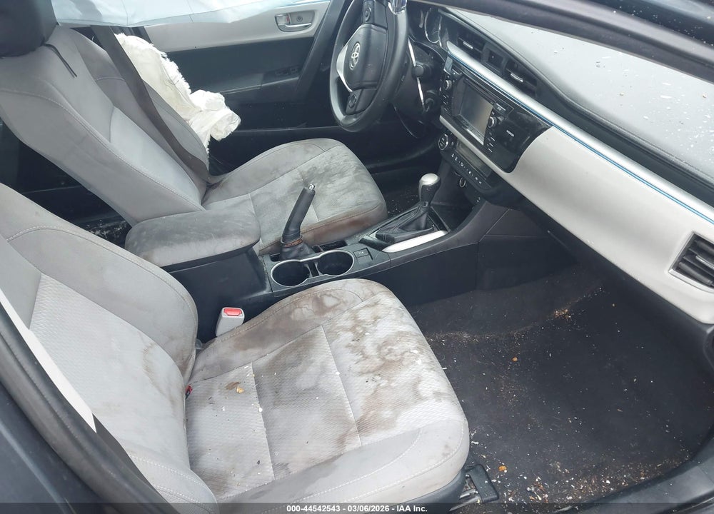 2016 TOYOTA COROLLA LE VIN: 2T1BURHE3GC705439