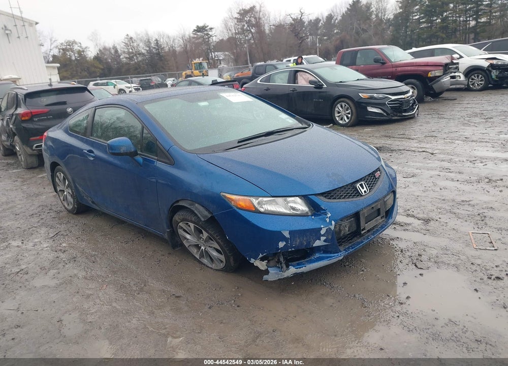2012 HONDA CIVIC SI VIN: 2HGFG4A55CH702503