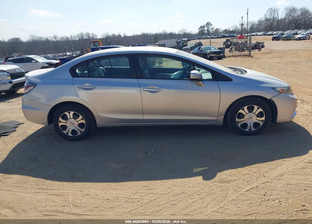 2013 HONDA CIVIC HYBRID VIN: 19XFB4F37DE203428