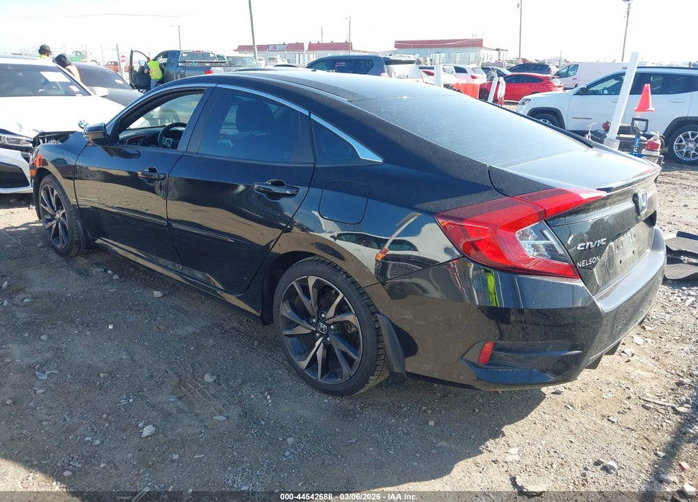 2019 HONDA CIVIC SPORT VIN: 2HGFC2F88KH572671