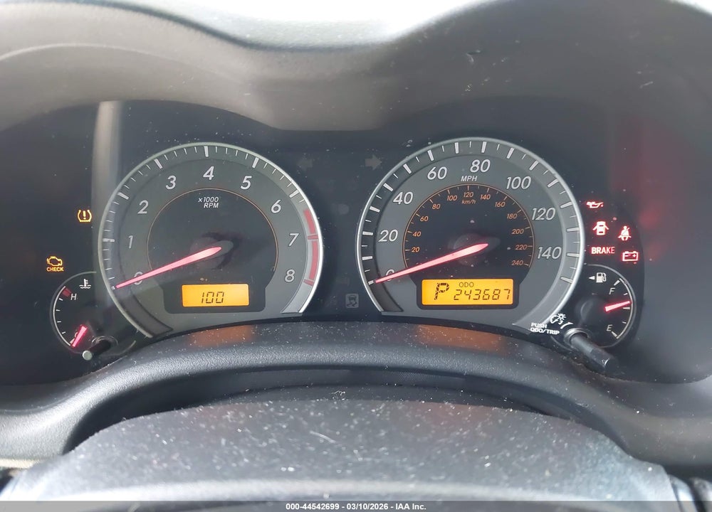 2010 TOYOTA COROLLA S VIN: 1NXBU4EE7AZ210741