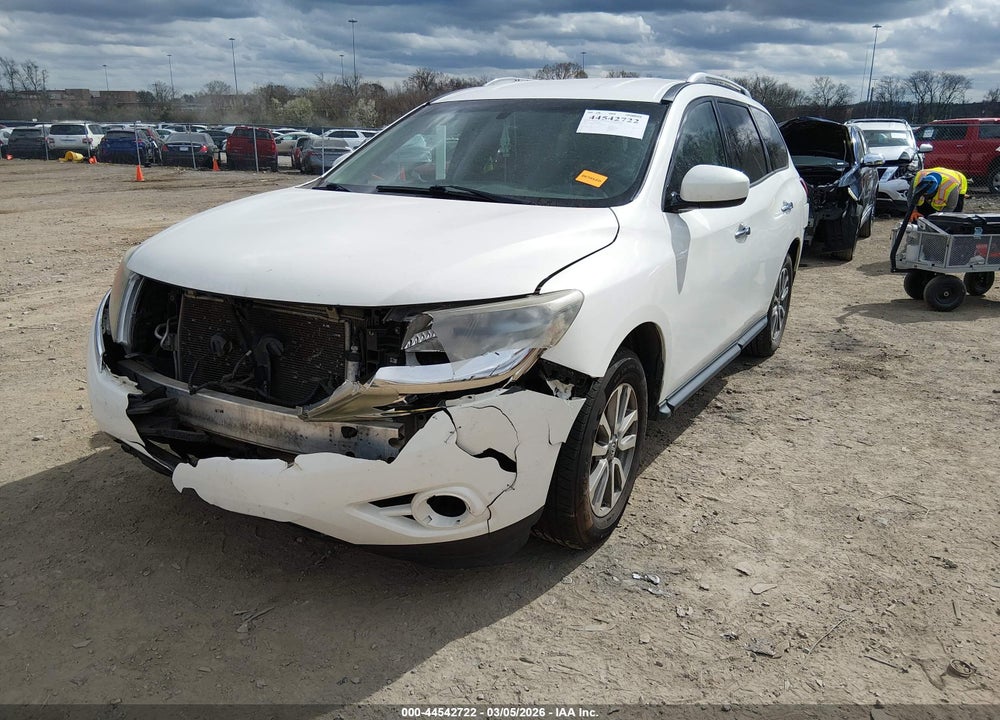 2013 NISSAN PATHFINDER SV VIN: 5N1AR2MNXDC662342