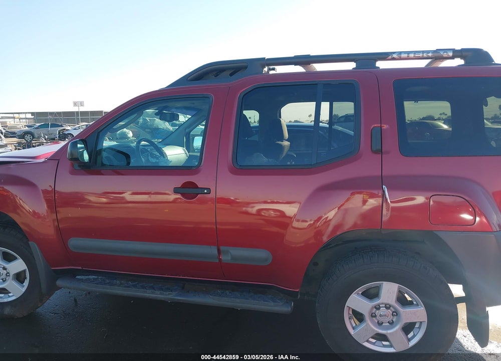 2005 NISSAN XTERRA S VIN: 5N1AN08W35C605792