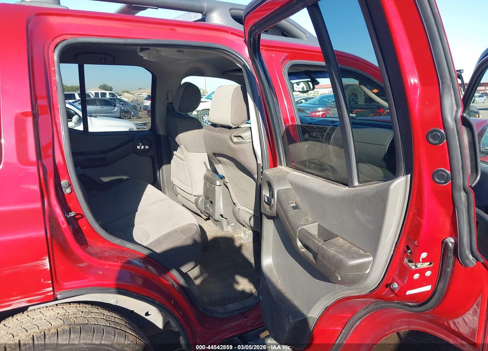 2005 NISSAN XTERRA S VIN: 5N1AN08W35C605792