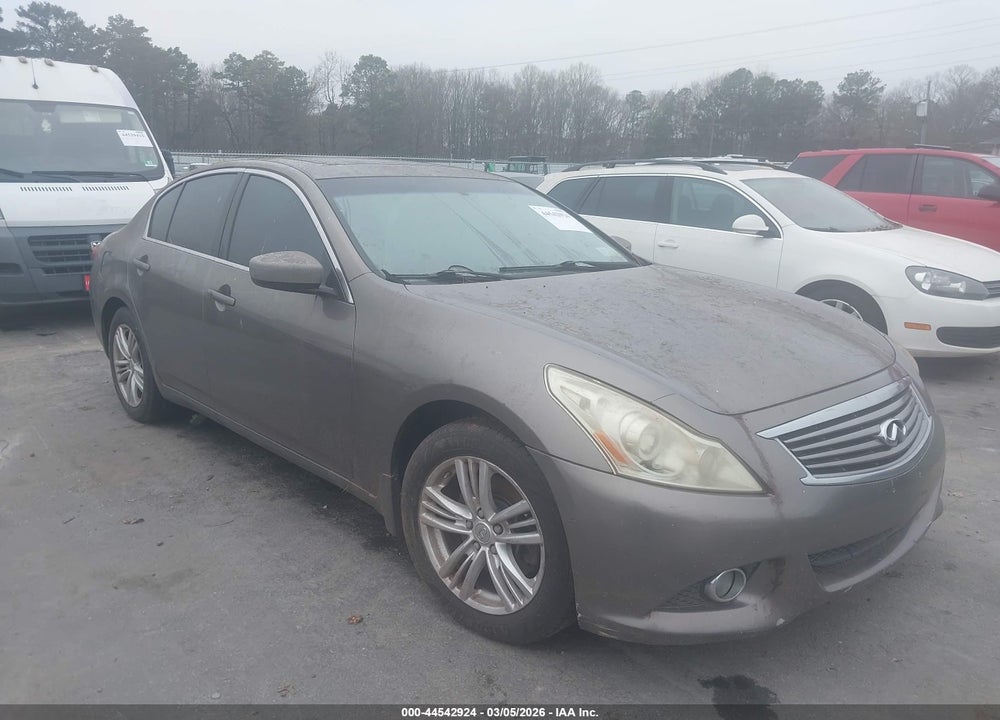 2010 INFINITI G37X VIN: JN1CV6AR4AM455462