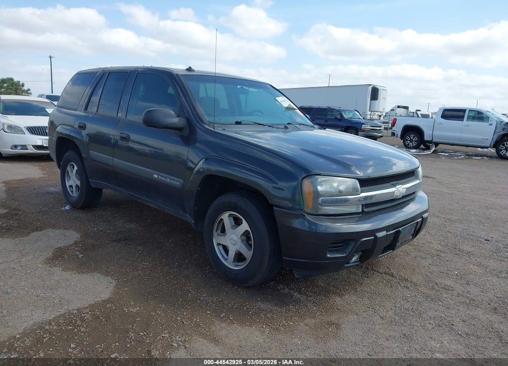 2004 CHEVROLET TRAILBLAZER LS VIN: 1GNDS13SX42219497