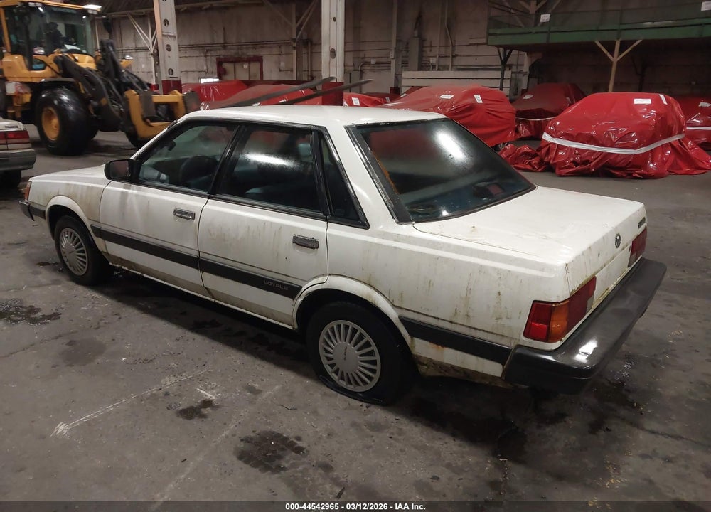 1992 SUBARU LOYALE VIN: JF1AC4226NC210521