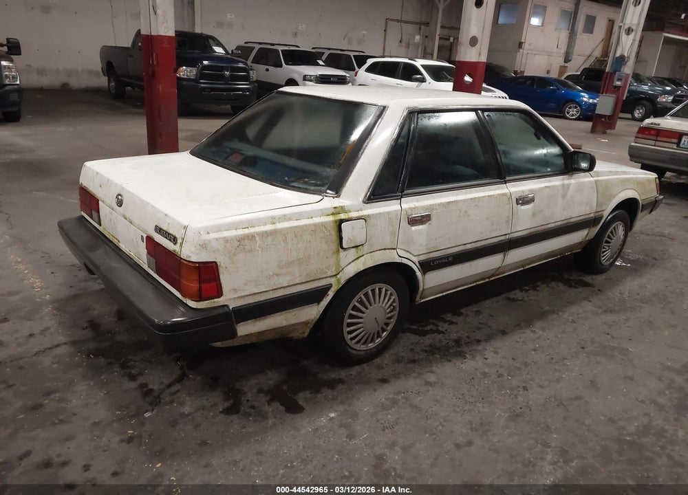 1992 SUBARU LOYALE VIN: JF1AC4226NC210521