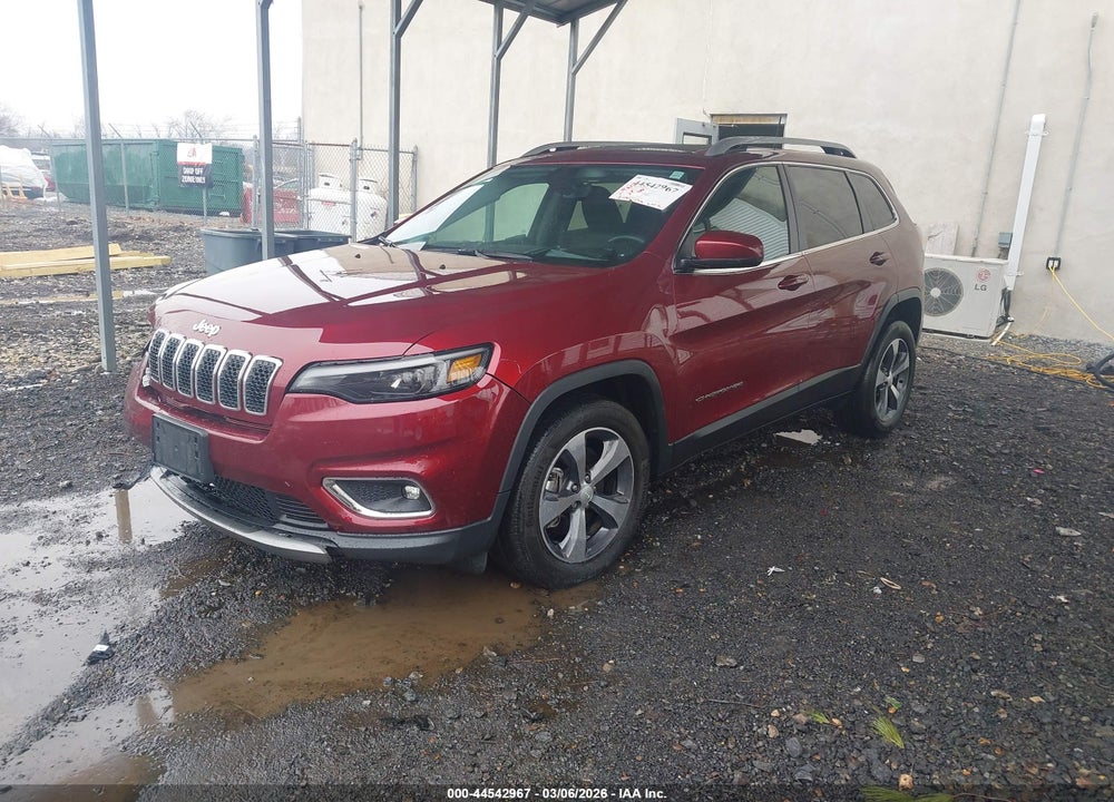 2019 JEEP CHEROKEE LIMITED 4X4 VIN: 1C4PJMDX4KD121457