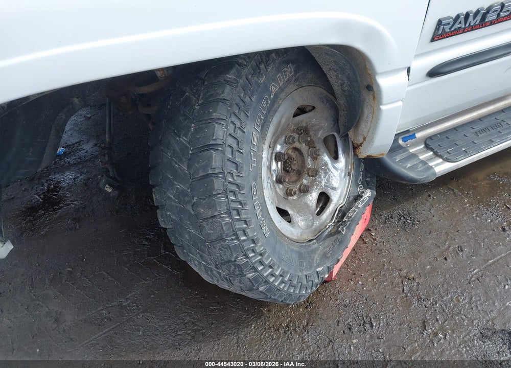 1999 DODGE RAM 2500 ST VIN: 3B7KF2365XG171206
