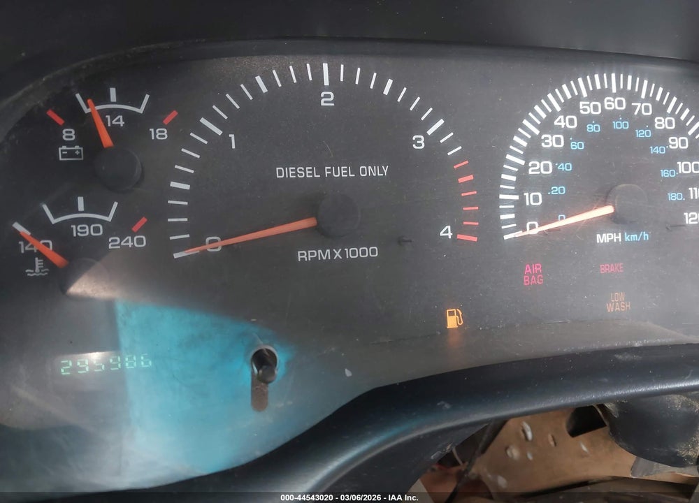 1999 DODGE RAM 2500 ST VIN: 3B7KF2365XG171206
