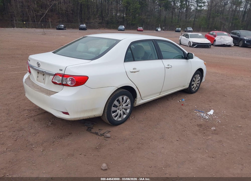 2013 TOYOTA COROLLA LE VIN: 2T1BU4EE6DC064712