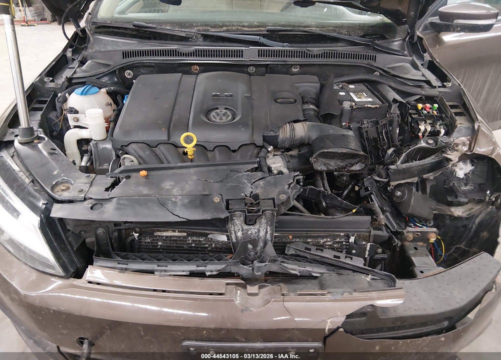 2011 VOLKSWAGEN JETTA 2.5L SE VIN: 3VWDX7AJ6BM021123