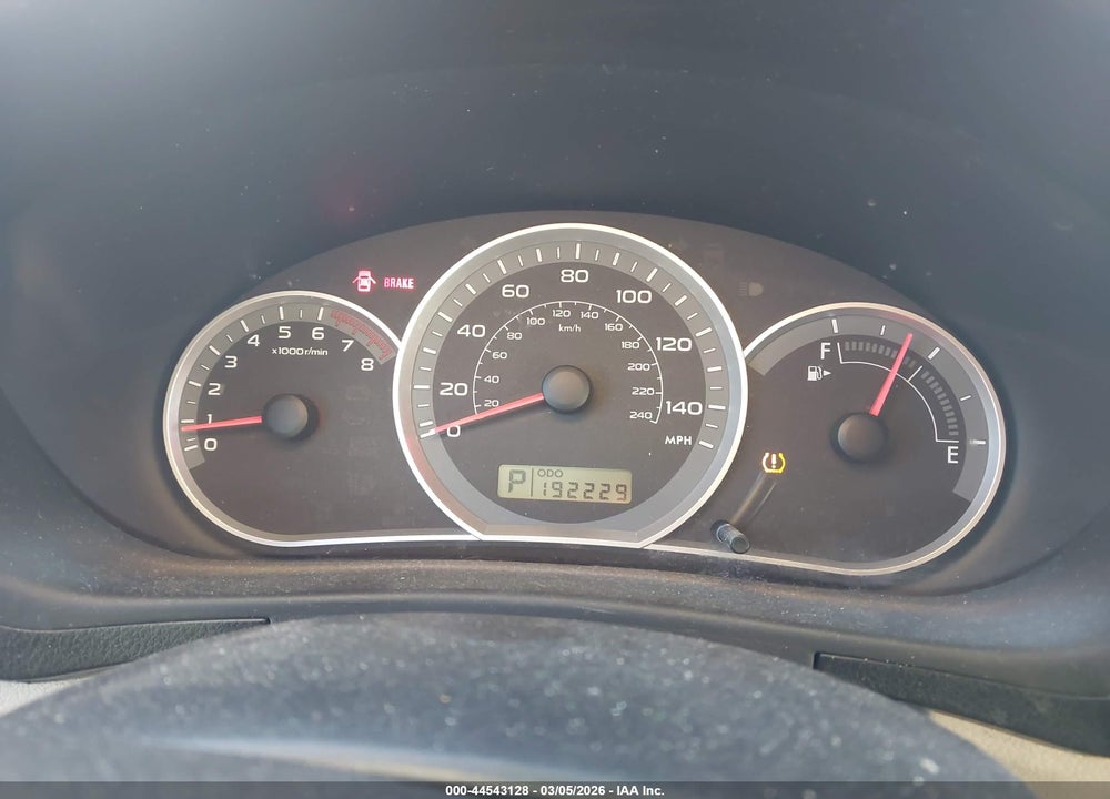 2010 SUBARU IMPREZA OUTBACK SPORT VIN: JF1GH6D64AH823368