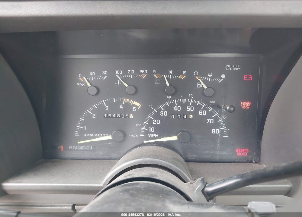 1994 CHEVROLET GMT-400 K2500 VIN: 1GCGK24K2RE281136