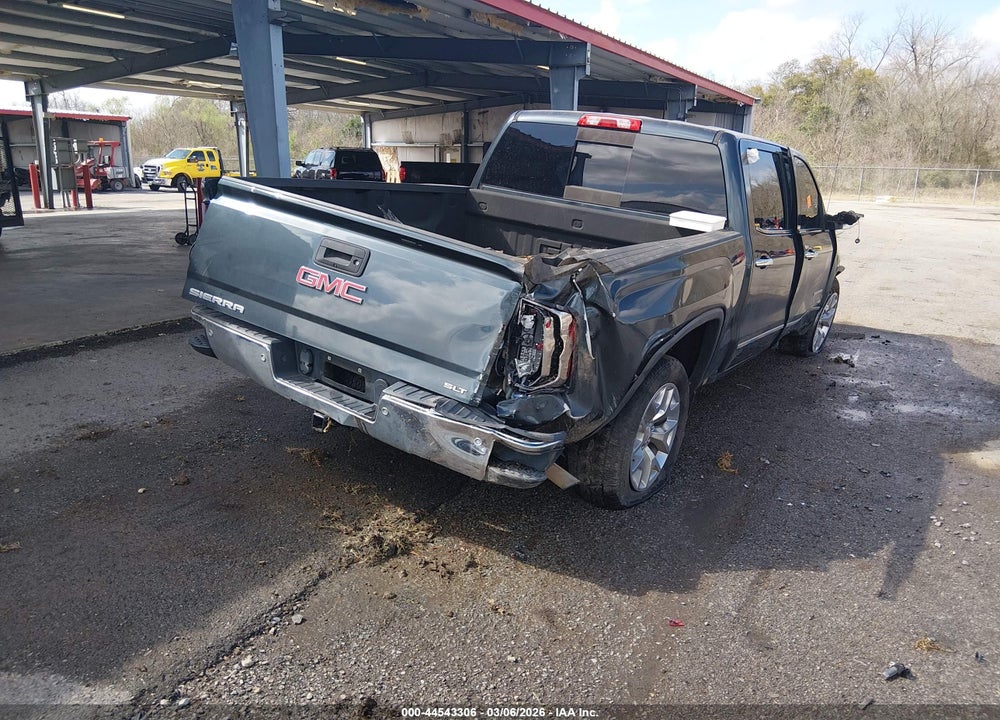 2018 GMC SIERRA 1500 SLT VIN: 3GTU2NEC0JG197034