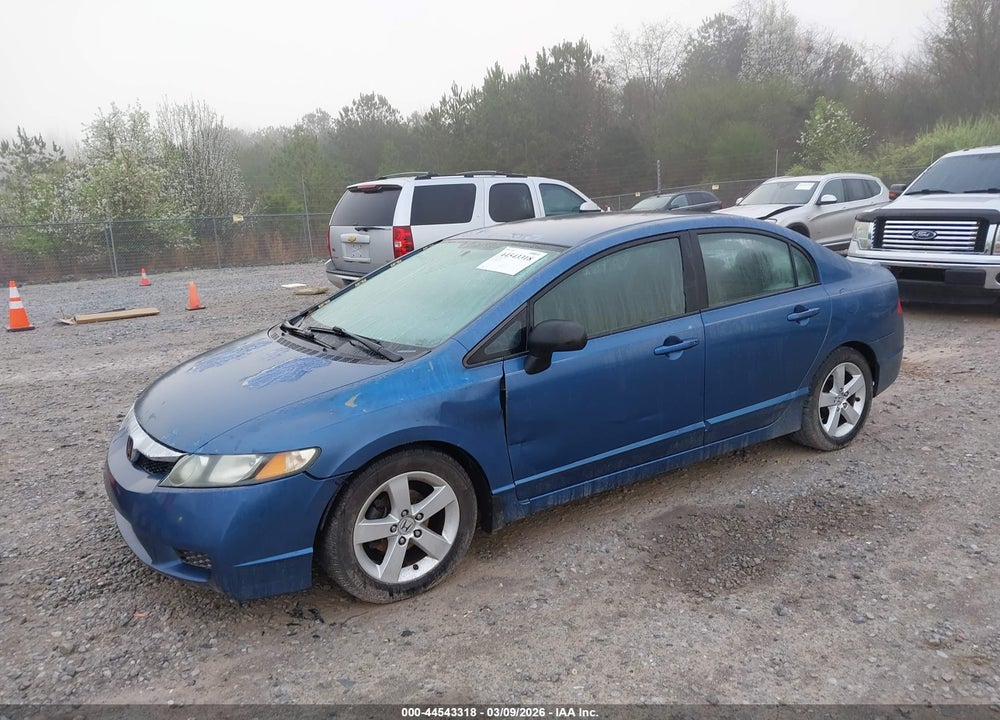 2009 HONDA CIVIC LX-S VIN: 2HGFA16629H357120