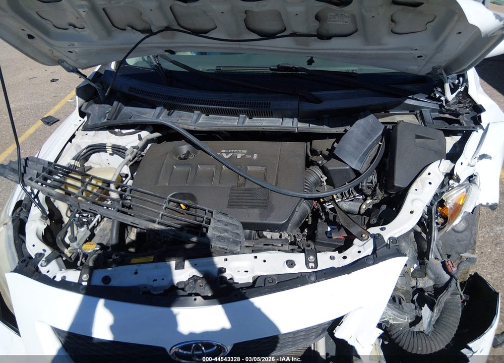 2010 TOYOTA COROLLA LE VIN: 1NXBU4EE5AZ277614