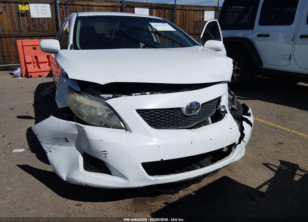 2010 TOYOTA COROLLA LE VIN: 1NXBU4EE5AZ277614