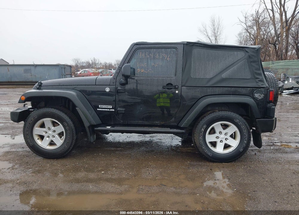 2010 JEEP WRANGLER SPORT VIN: 1J4AA2D18AL125211