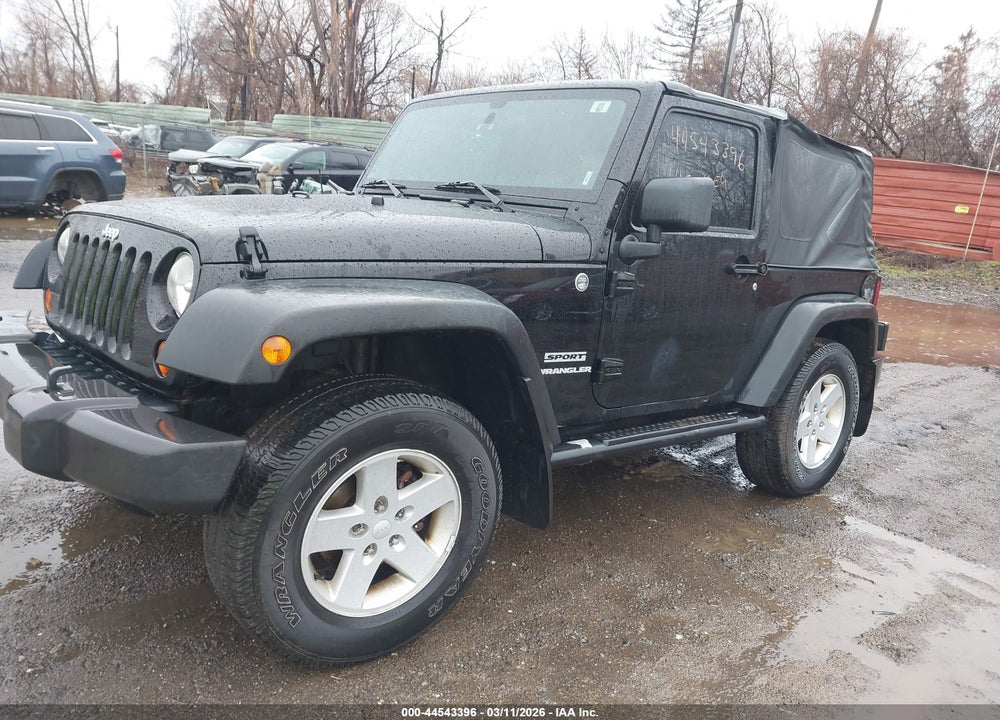 2010 JEEP WRANGLER SPORT VIN: 1J4AA2D18AL125211