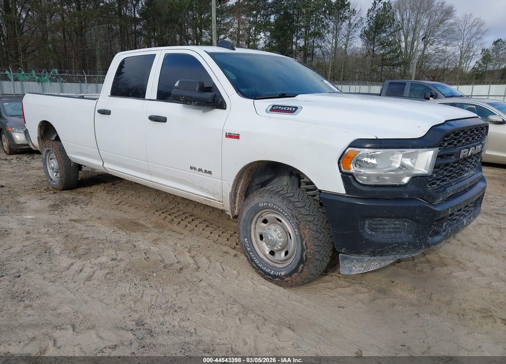 2022 RAM 2500 TRADESMAN  4X4 8' BOX VIN: 3C6UR5HJ5NG202702