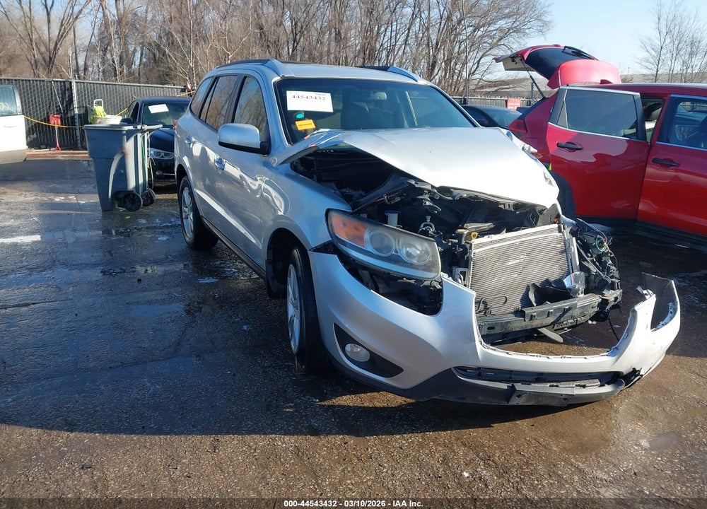 2012 HYUNDAI SANTA FE SE VIN: 5XYZH4AG6CG130317