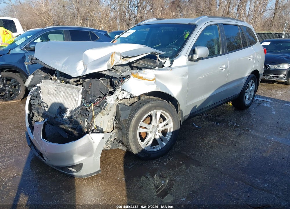 2012 HYUNDAI SANTA FE SE VIN: 5XYZH4AG6CG130317