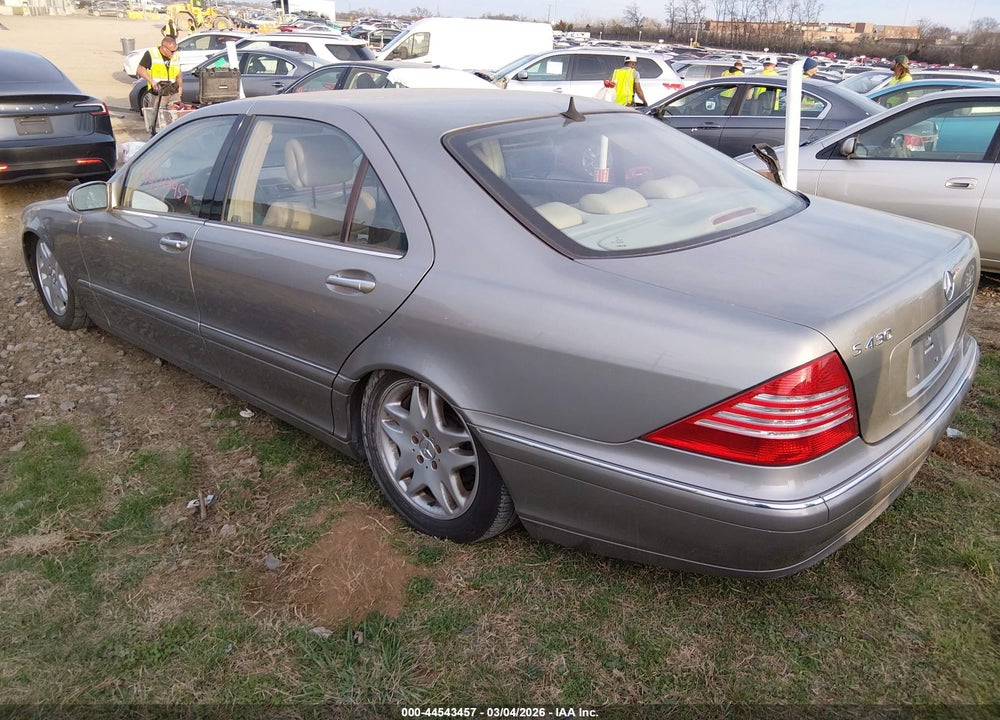2003 MERCEDES-BENZ S 430 VIN: WDBNG70J63A356517