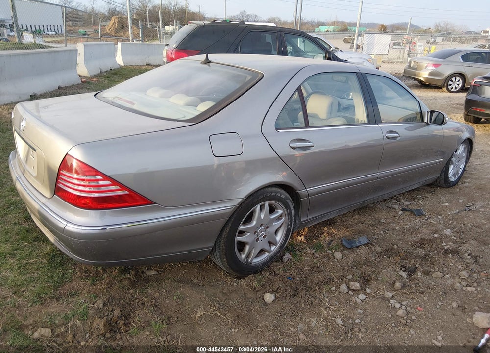 2003 MERCEDES-BENZ S 430 VIN: WDBNG70J63A356517