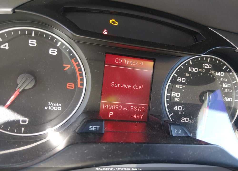 2011 AUDI A4 2.0T PREMIUM VIN: WAUAFAFL5BN012285