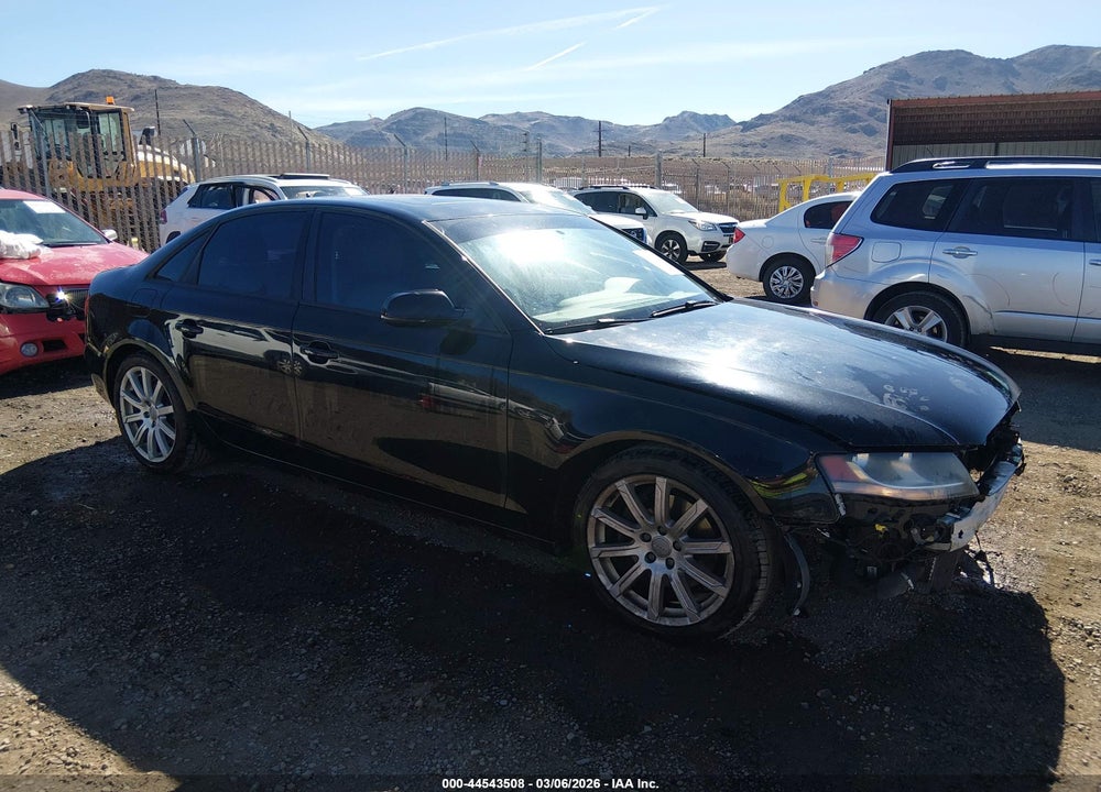 2011 AUDI A4 2.0T PREMIUM VIN: WAUAFAFL5BN012285