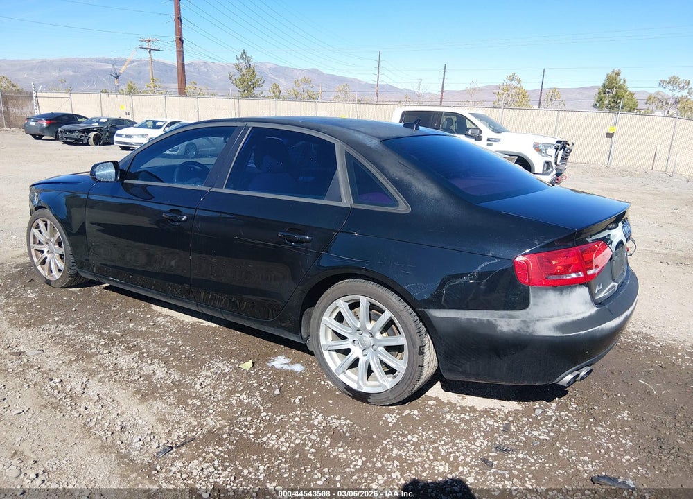 2011 AUDI A4 2.0T PREMIUM VIN: WAUAFAFL5BN012285