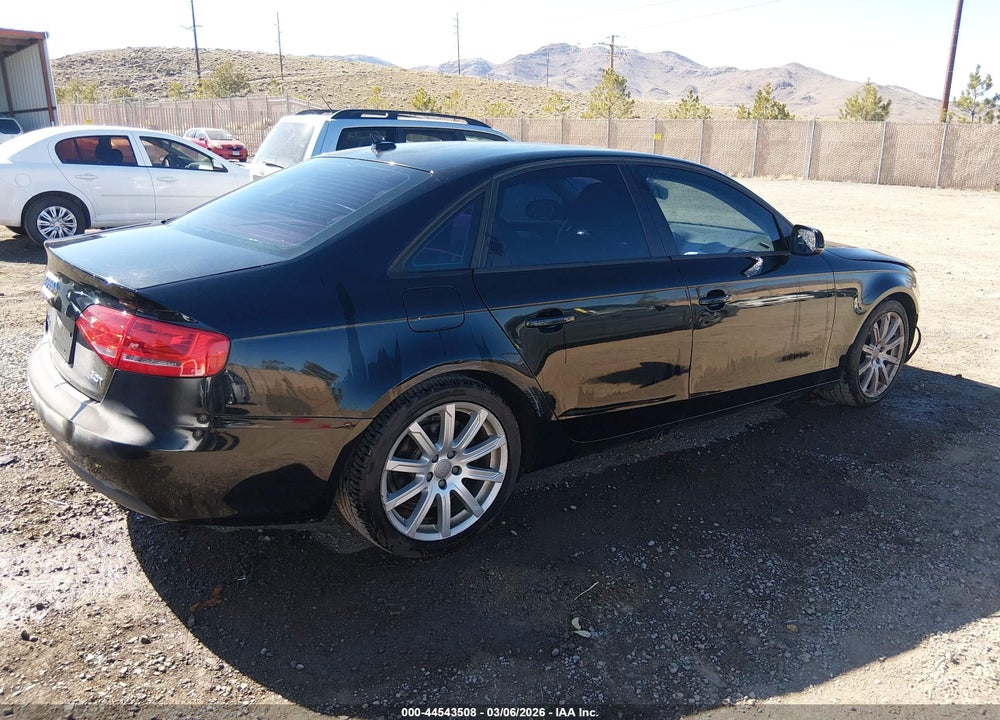 2011 AUDI A4 2.0T PREMIUM VIN: WAUAFAFL5BN012285